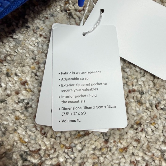 Lululemon Everywhere Belt Bag 1L Riverside Blue NWT - Picture 10 of 13